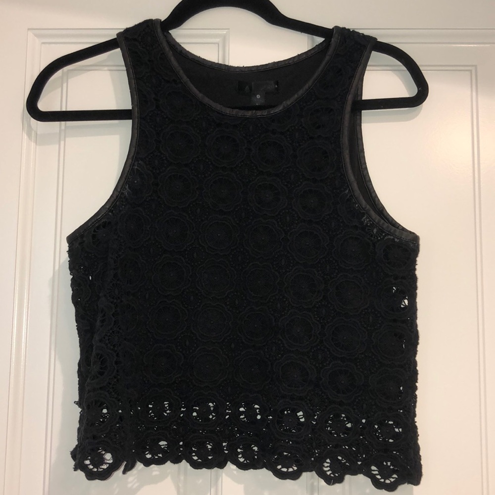 Aqua Black Top